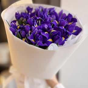 Букет из 21 ириса в Химках