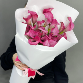 Монобукет из 21 каллы в Химках