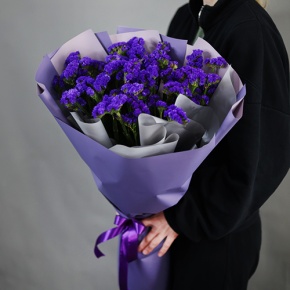 Букет из сиреневой статицы в Химках