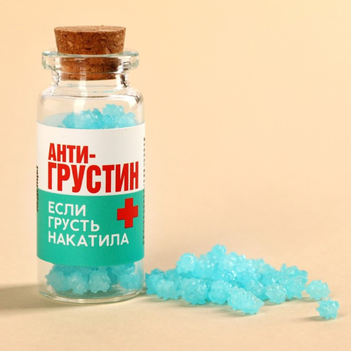 Леденцы в банке «Антигрустин», 1 шт,  6.5 г в Химках Леденцы в банке «Антигрустин», 1 шт,  6.5 г в Химках