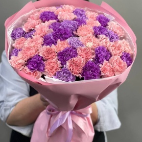 Букет из 51 диантуса микс в Химках