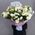 Букет "Изысканность" из 31 белой эустомы в Химках Букет "Изысканность" из 31 белой эустомы в Химках