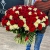 Букет 151 роза красный и белый микс (60 см) в Химках Букет 151 роза красный и белый микс (60 см) в Химках