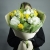 Букет "Фисташка" из роз, хризантем и маттиол в Химках