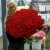 Букет 101 красная роза Ред Наоми (60 см) в Химках
